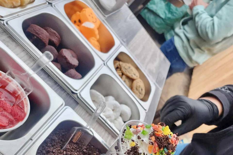 Custom Dessert cart
