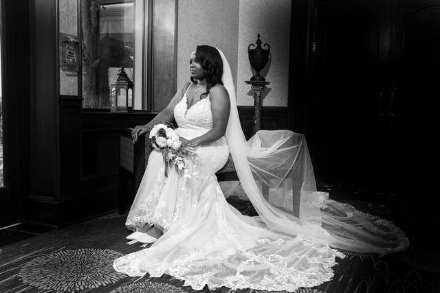A timeless black-and-white por