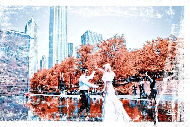 Wedding couple