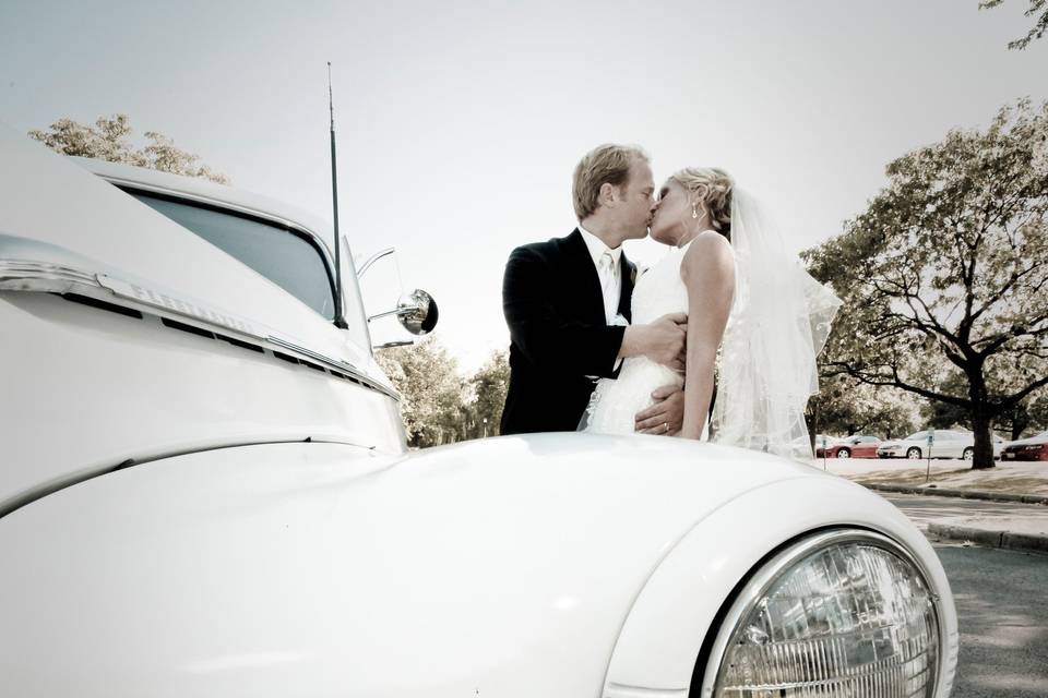 Car and couple