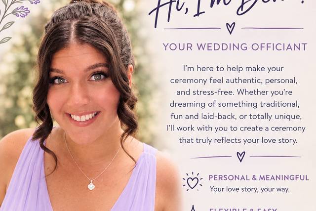 Your officiant