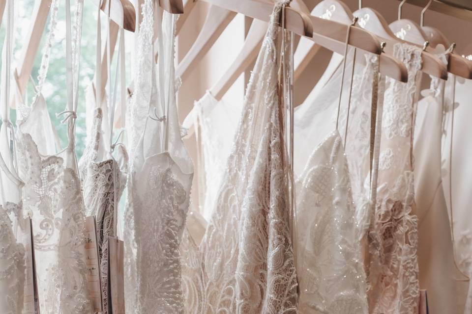 Rack of gowns