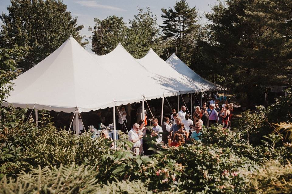 Marquee reception