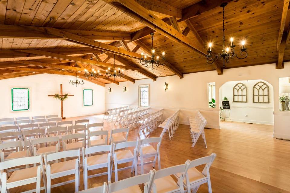 Chapel next to Fox Hollow