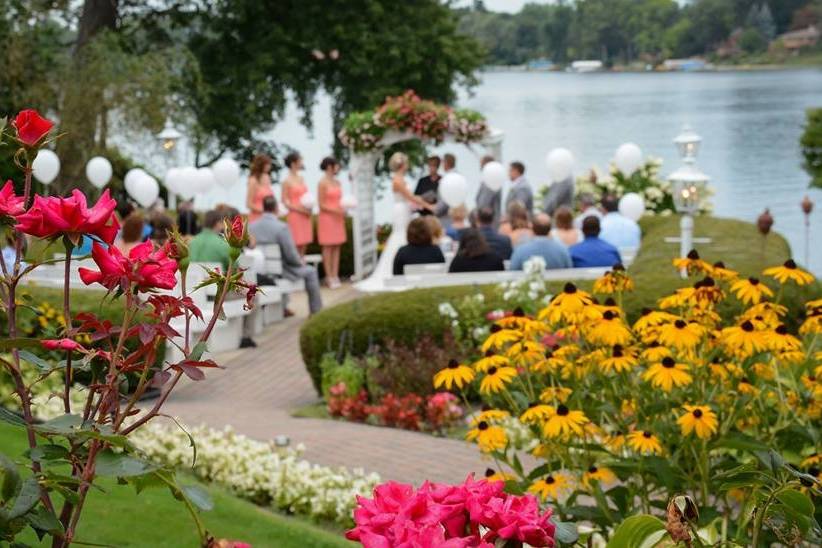 Garden ceremony