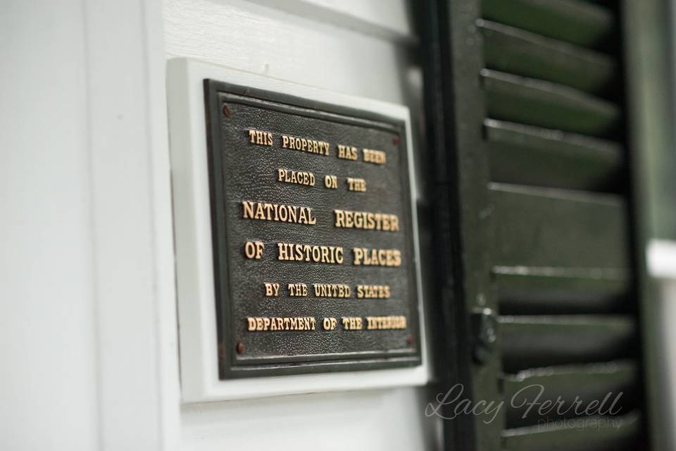 Historical plaque