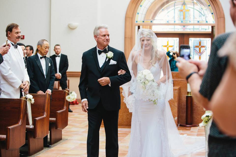 Wedding procession