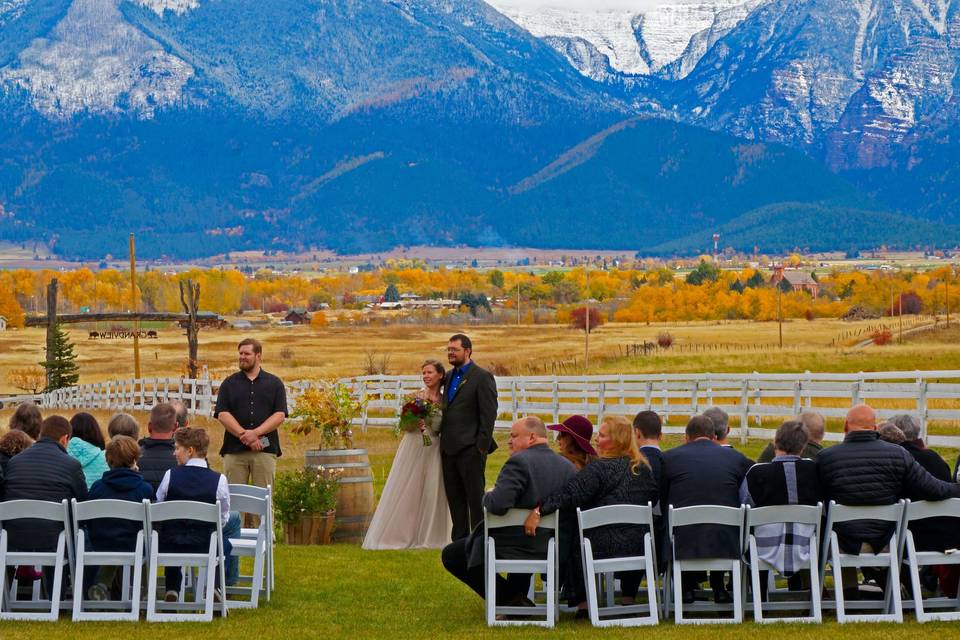 Ceremony location