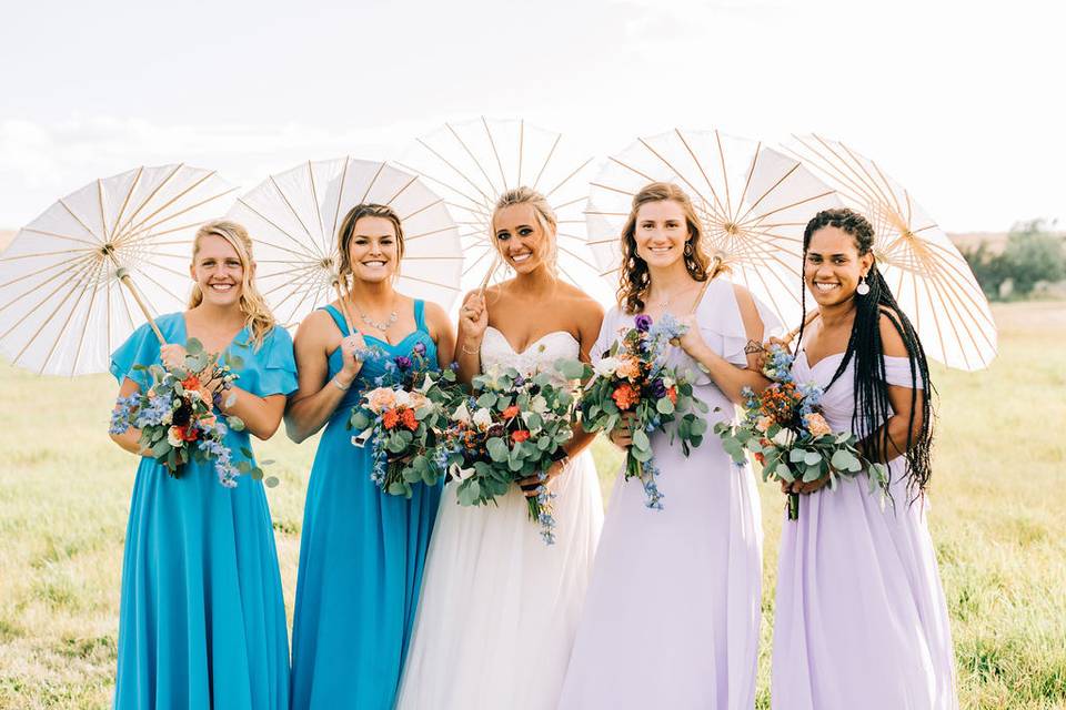 Summer Wedding Parasols