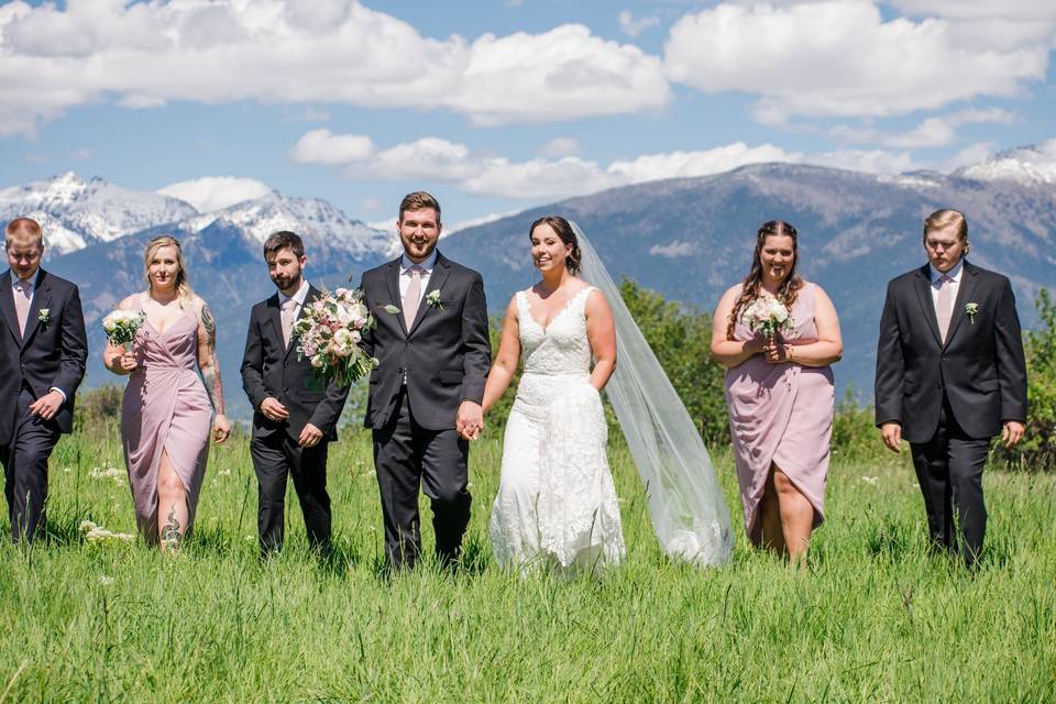 Montana Wedding Mission Mtns