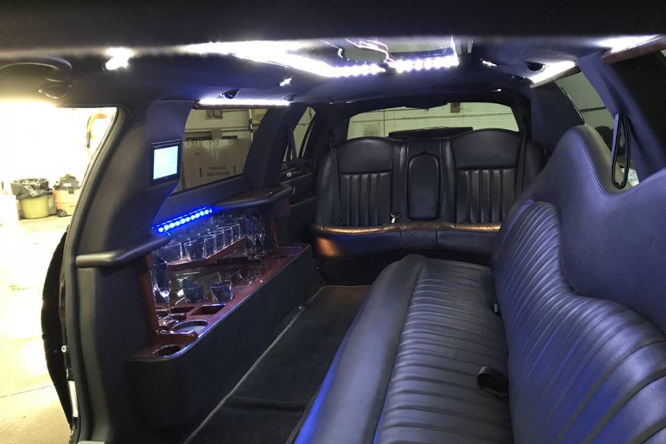 Limousine interior