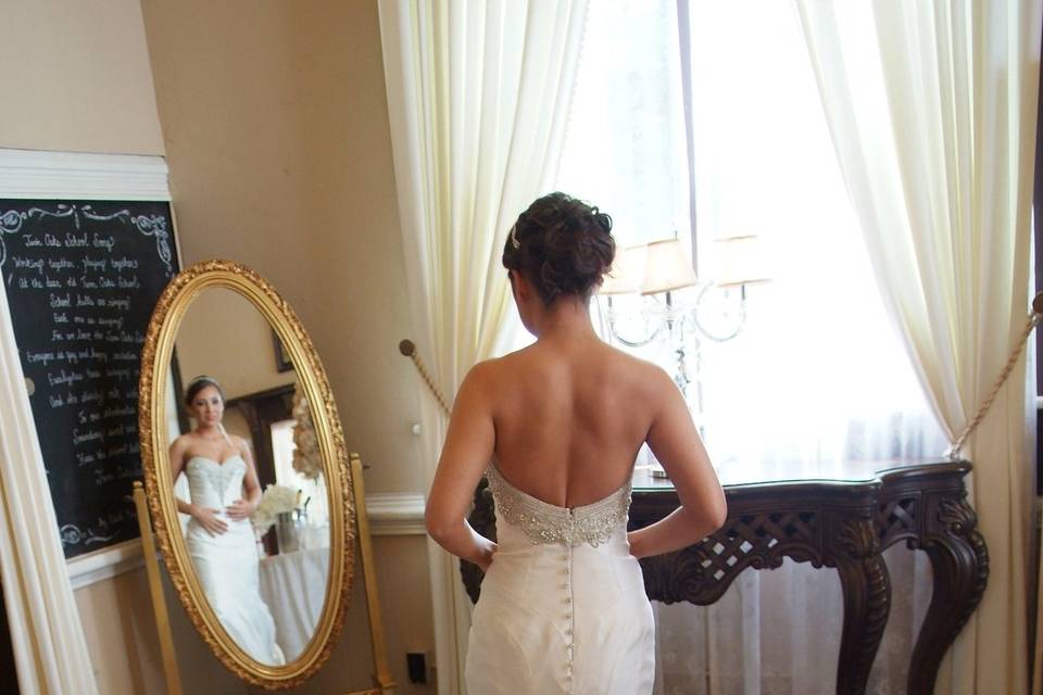 Bride in Gown