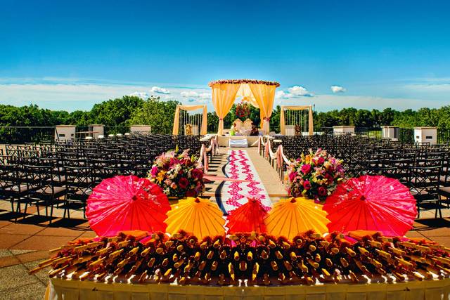 Outdoor wedding venue