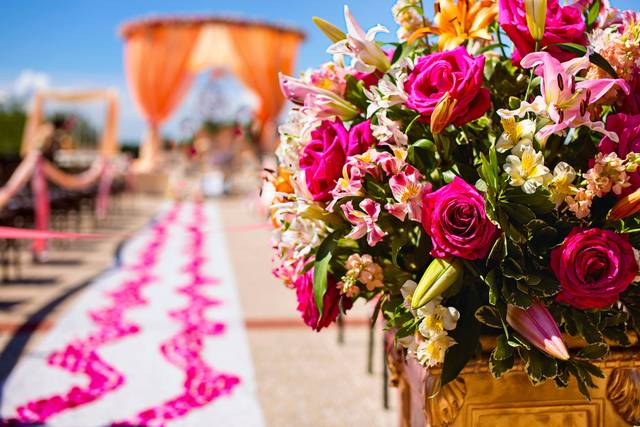 Outdoor wedding venue