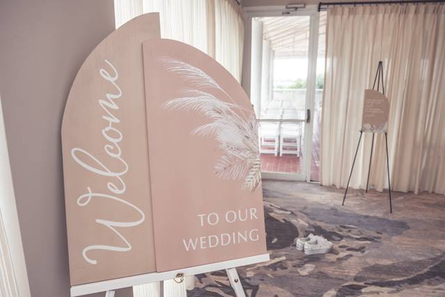 Welcome Sign Wedding