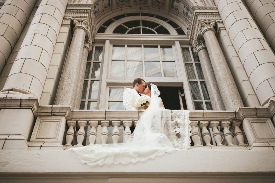 Bride + Groom at The Hermitage