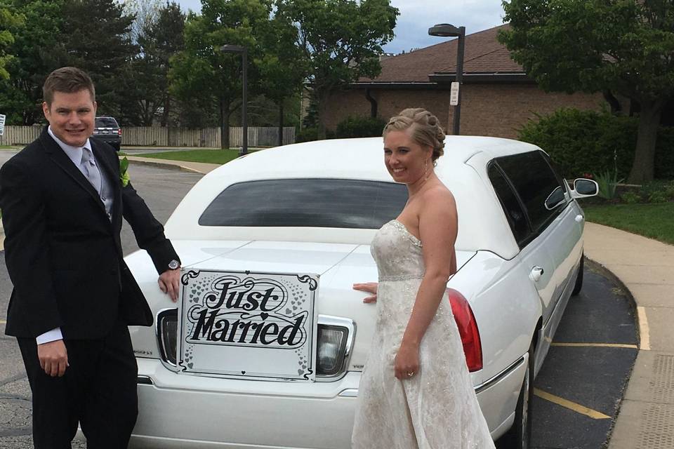 Just married