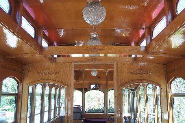 Red Trolley Interior