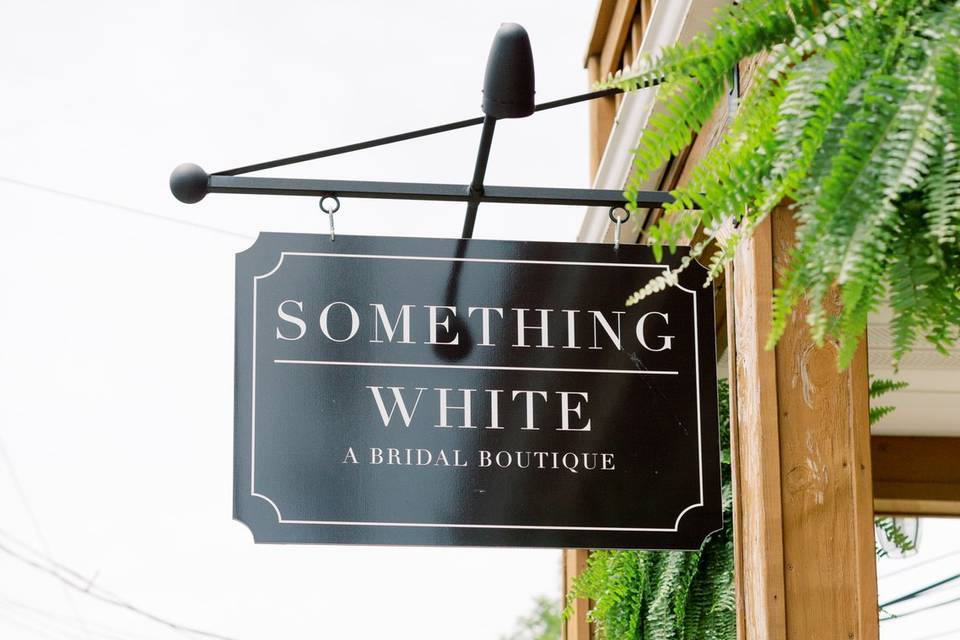 Something White entrance