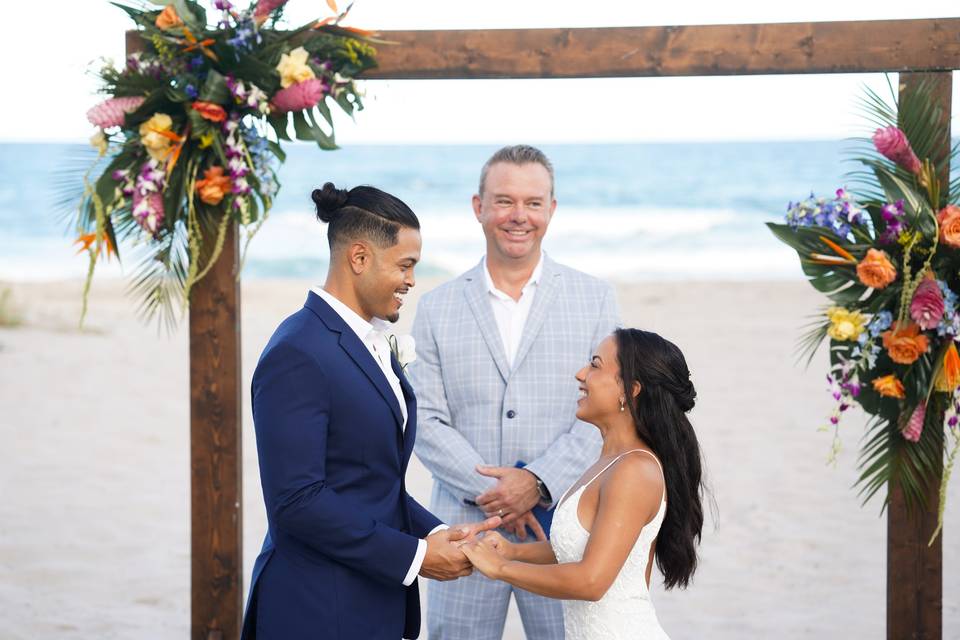 Wedding on Singer Island