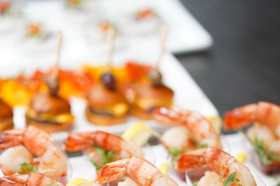 Passed hors d'oeuvres