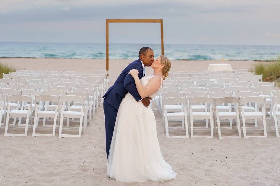 Picturesque Beach Wedding