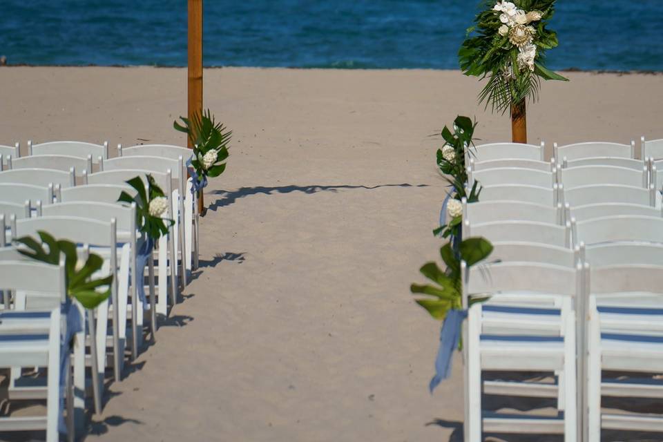 Oceanfront Wedding Ceremony