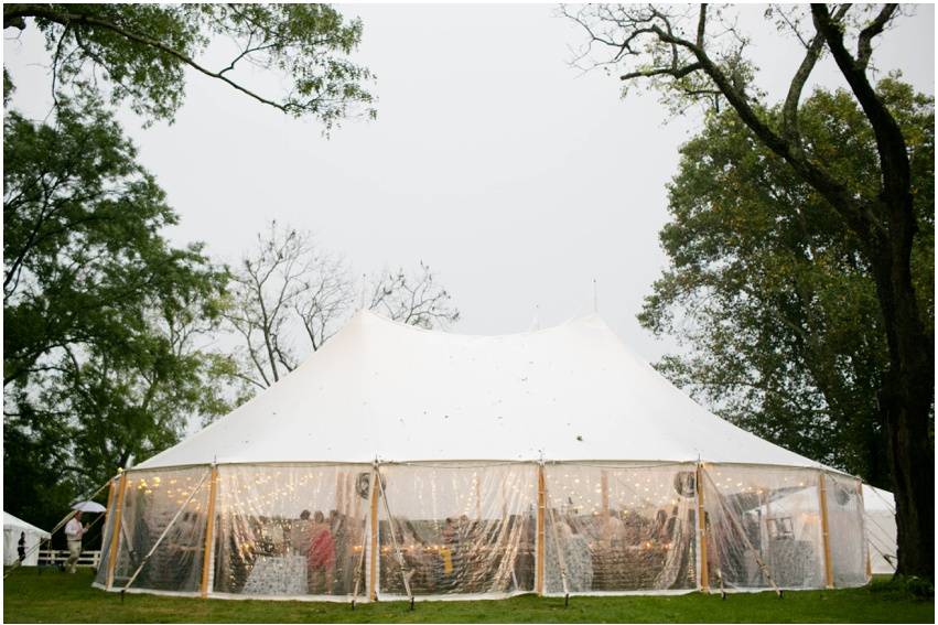 Tent exterior