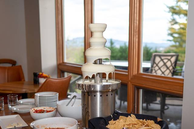 Queso! In our Private Lounge