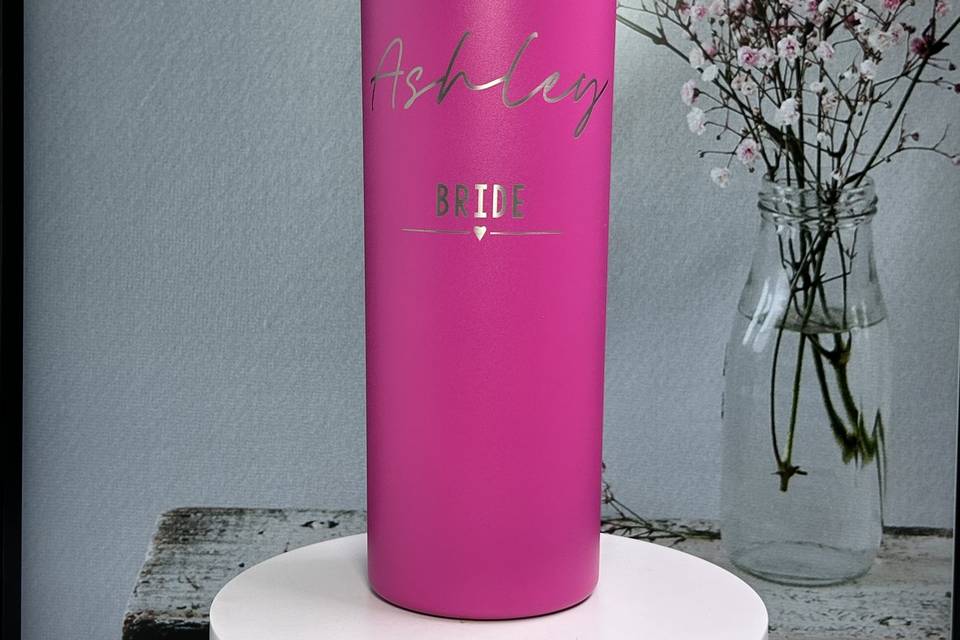 20 oz - Bridesmaids Pink