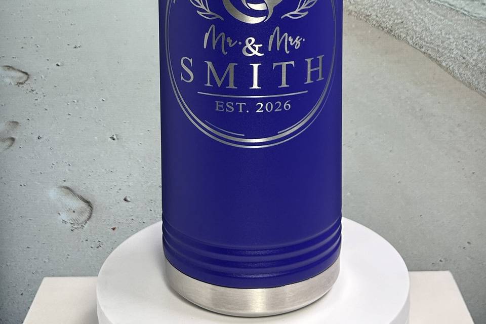 32 oz Bottle - Circle Rings