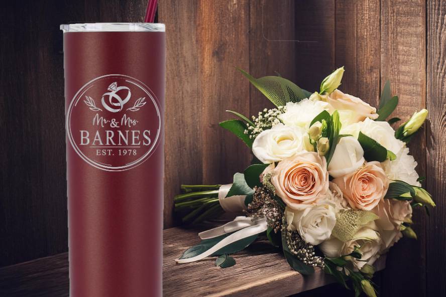 Personalized 'Mrs.' Tumbler