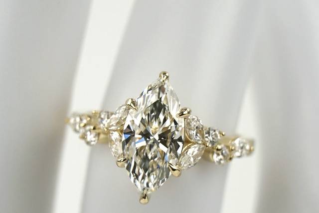 Custom Marquise Ring