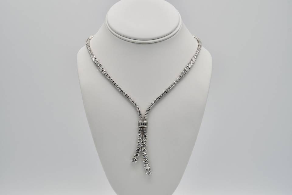 Graduated Diamond Necklace