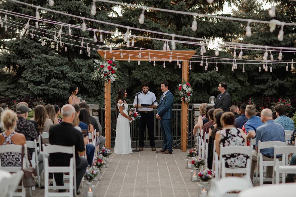 Rose Garden Ceremony