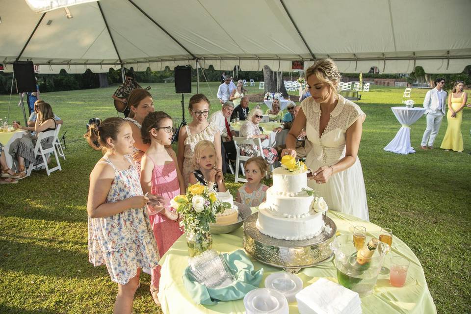 Airlie Gardens Wedding