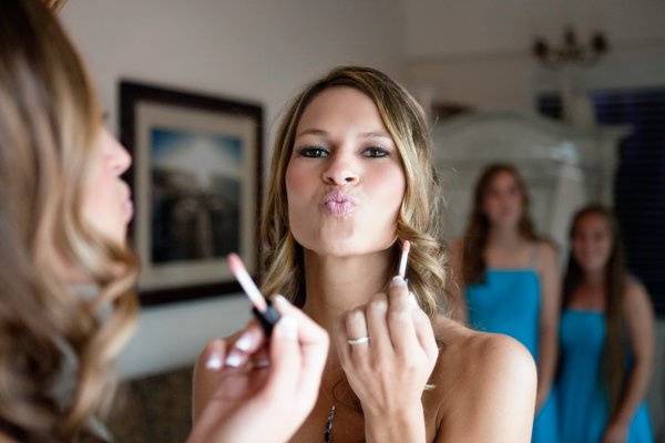 Bride Getting Ready