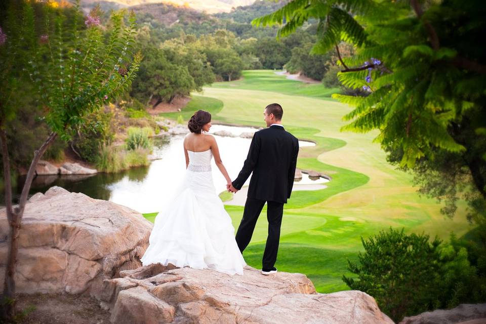 Dove Canyon Bride and Groom