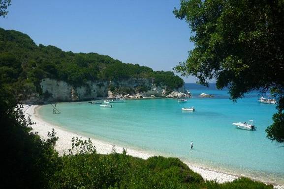 Voutoumi Beach Island of Paxos Greece