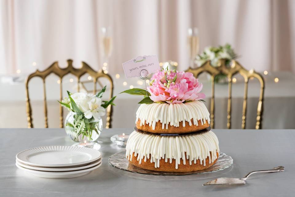 Tiered Drizzled Cake