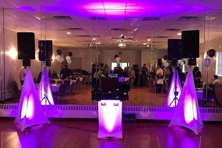 Venue setup
