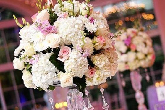 Floral table decors