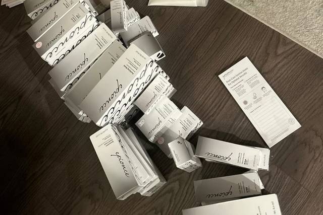 Selection of products