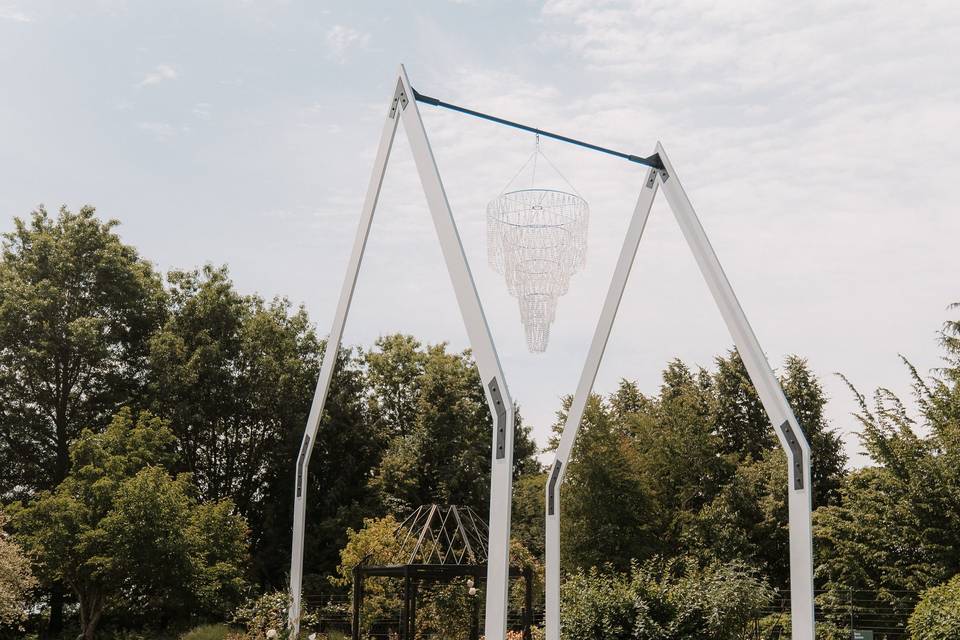 Beautiful ceremony arch