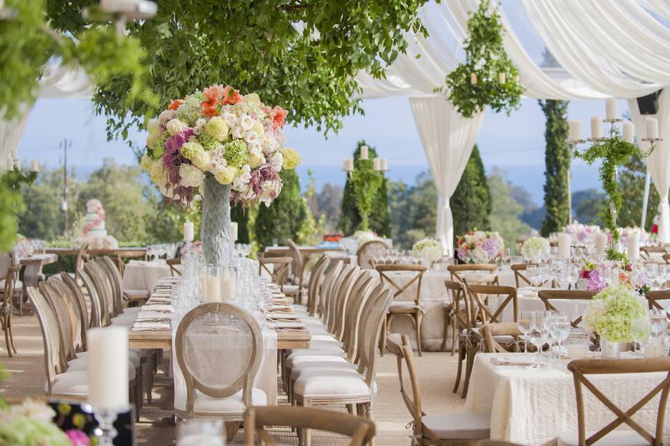 Wedding Reception Design By: La Fete Weddings
Photo by: Willa Kveta Photography