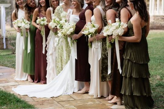 Bridesmaids dresses
