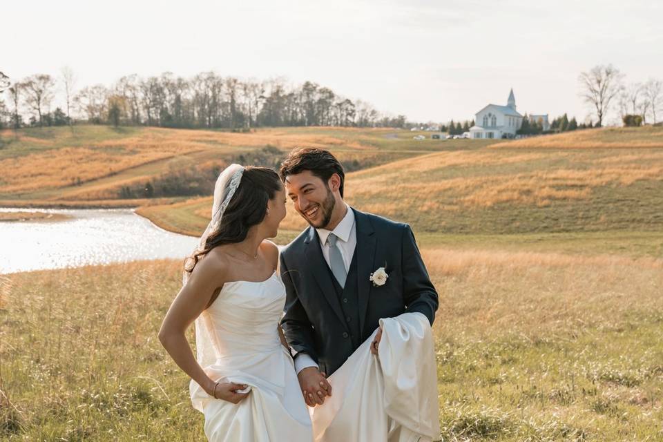 Bride and groom