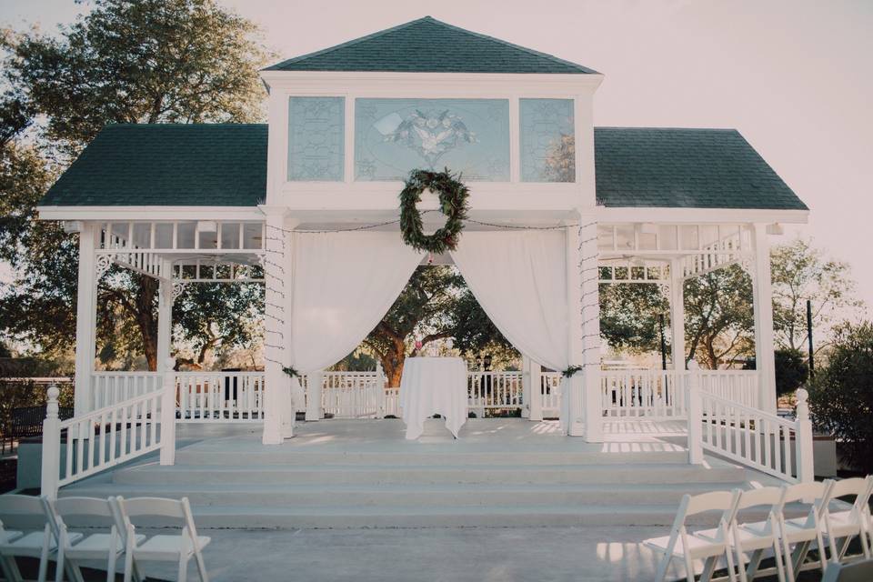 Ceremony pavilion