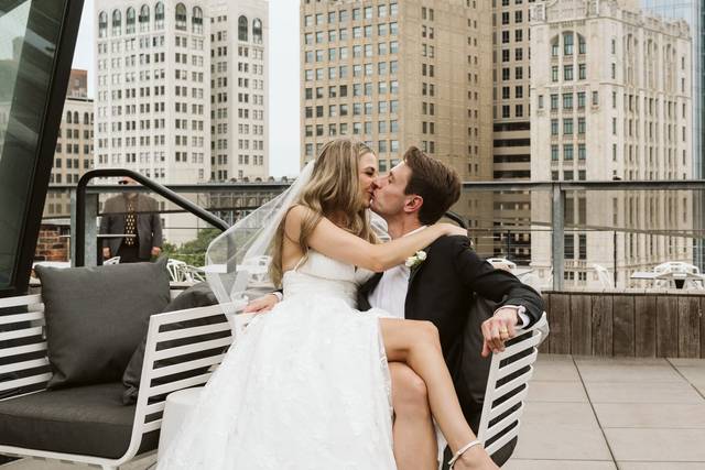 Rooftop Couple Photos