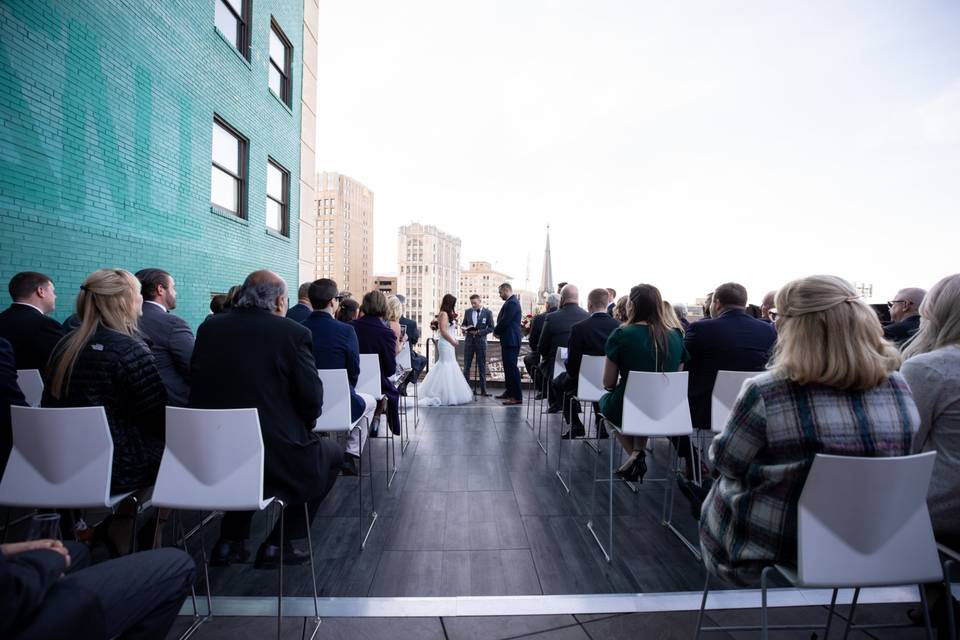 Rooftop Ceremony